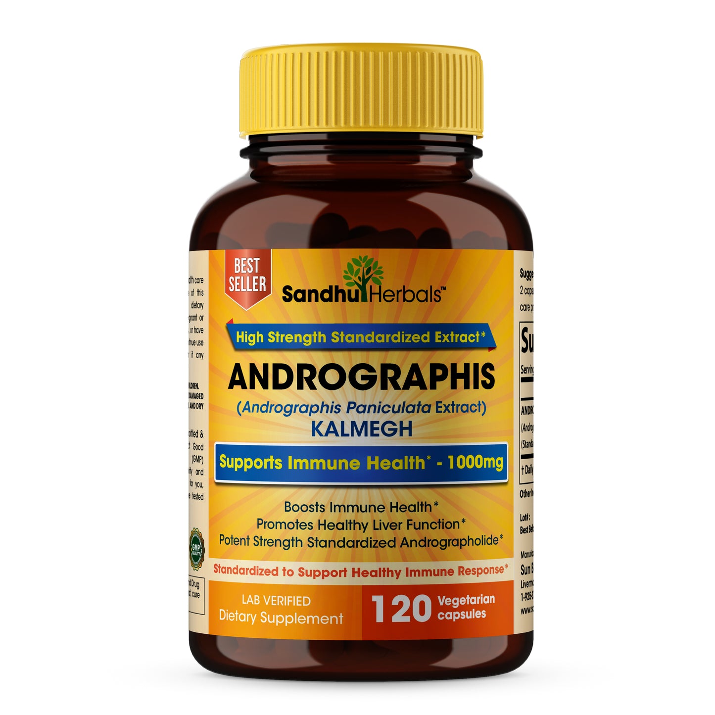 Andrographis Capsules 120 Ct