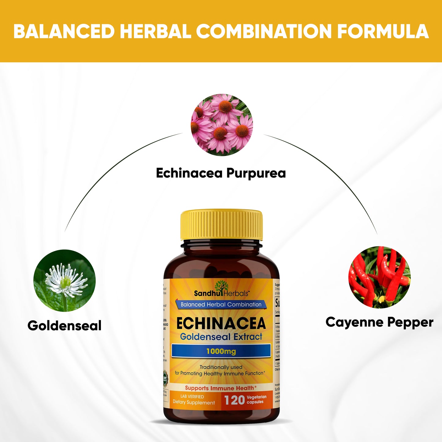 Echinacea Capsules 120 Ct