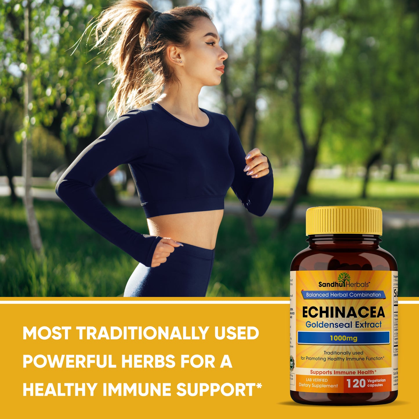 Echinacea Capsules 120 Ct