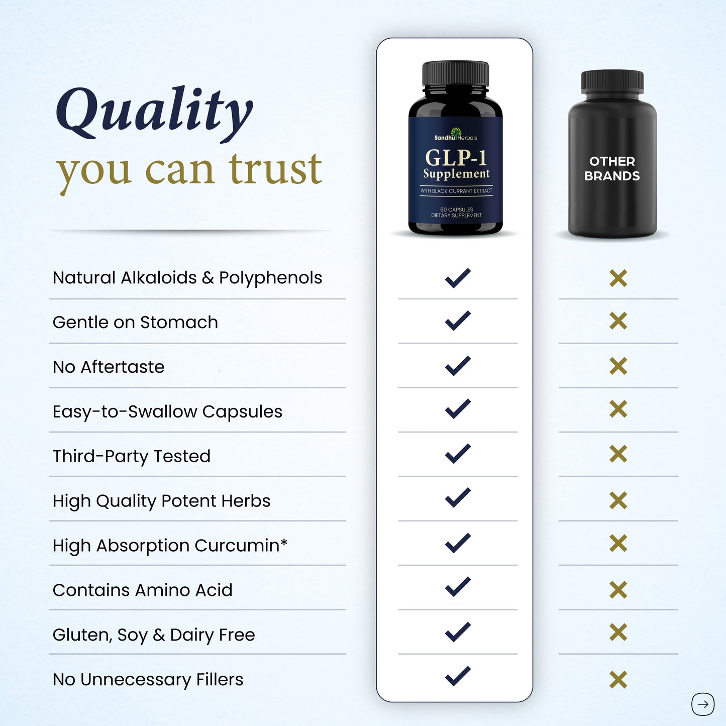GLP-1 Supplement - 60 Ct