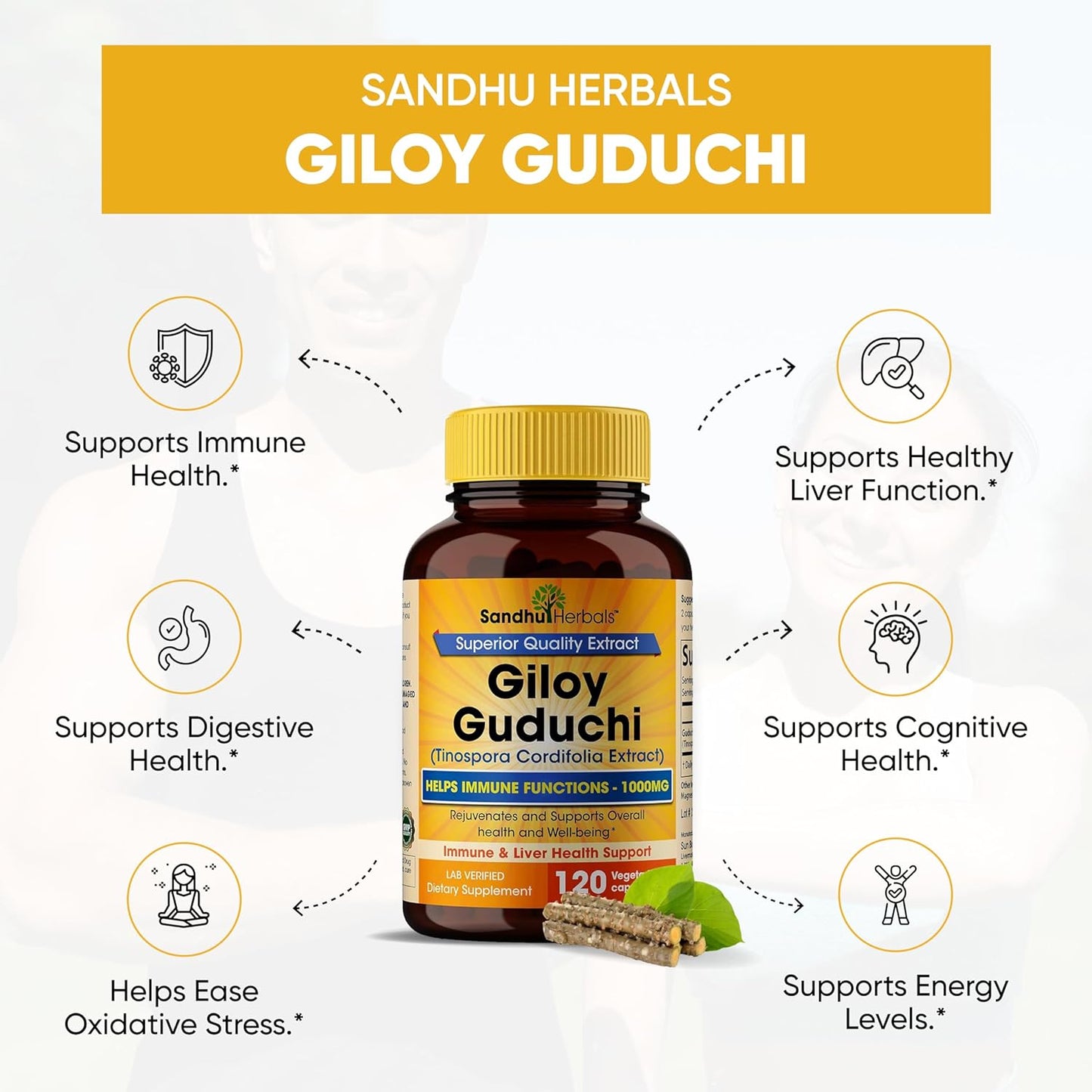 Giloy Guduchi Capsules 120 Ct