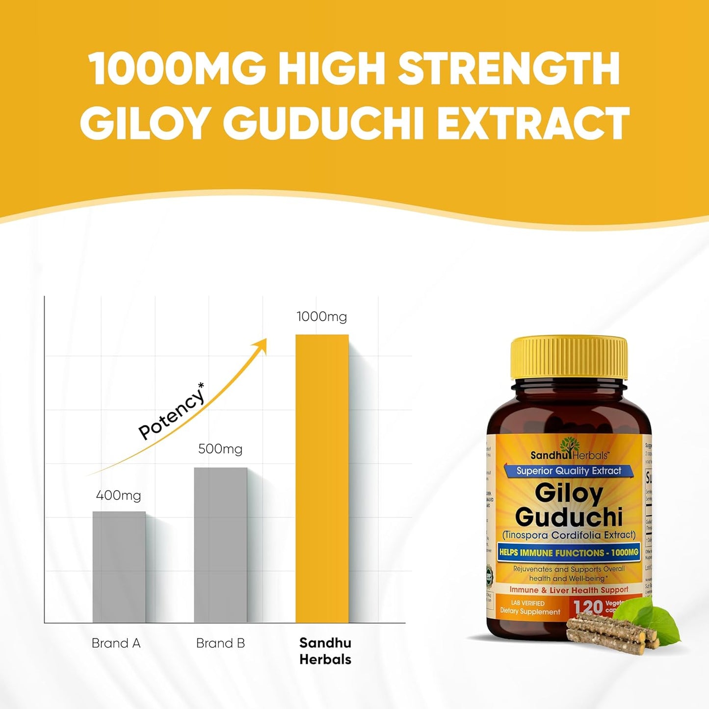 Giloy Guduchi Capsules 120 Ct