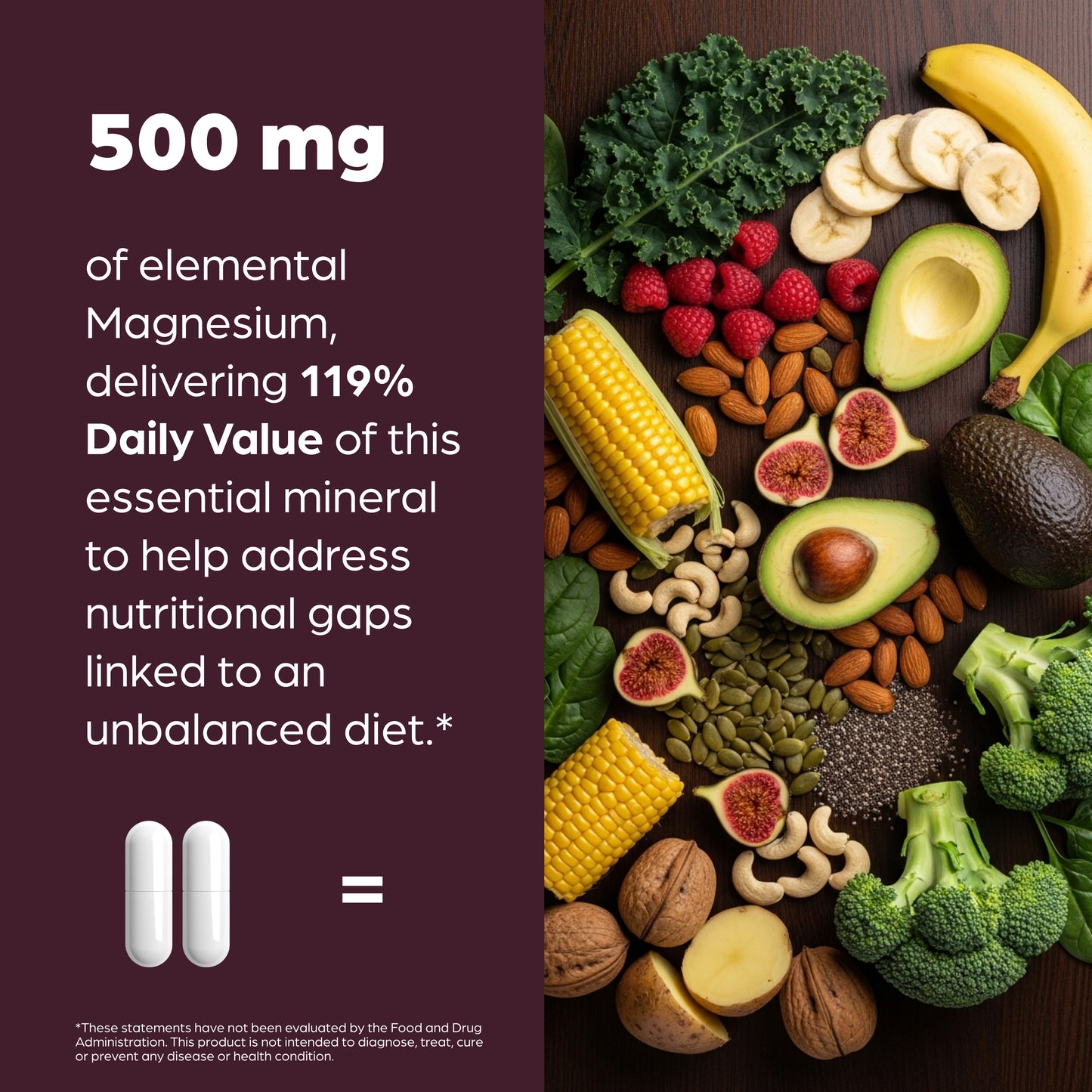 Magnesium Complex with Zinc Capsules 120Ct