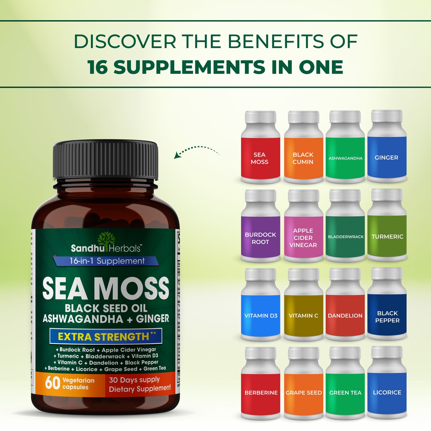 Sea Moss Capsules 60 Ct