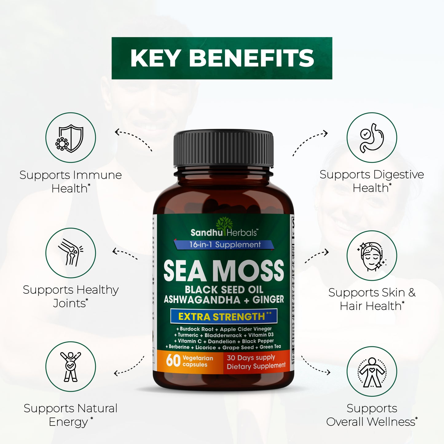 Sea Moss Capsules 60 Ct
