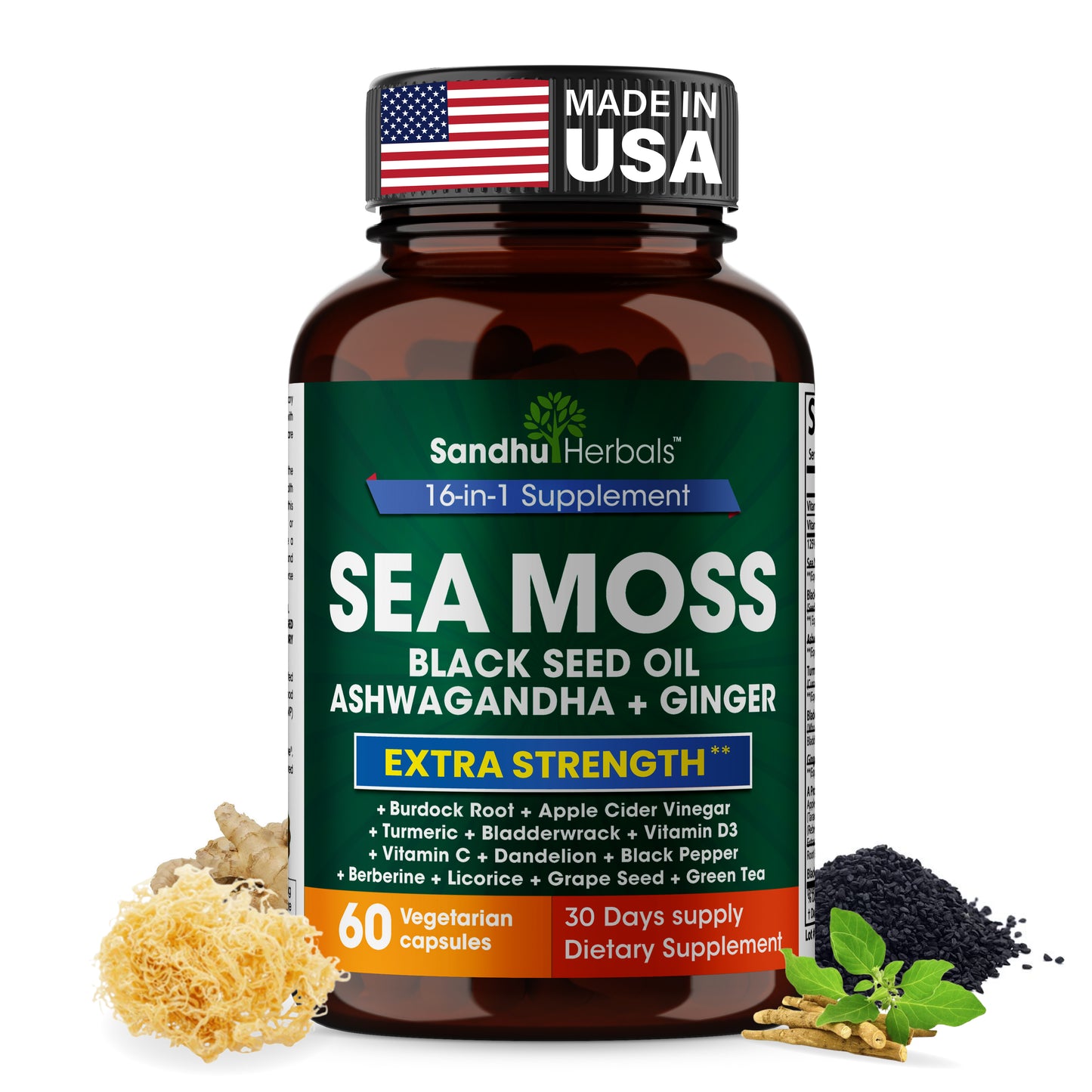 Sea Moss Capsules 60 Ct