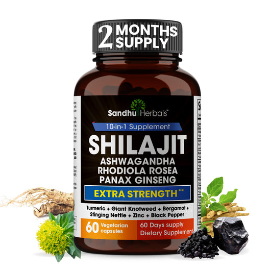 Shilajit 10-In-1 Capsules 60Ct