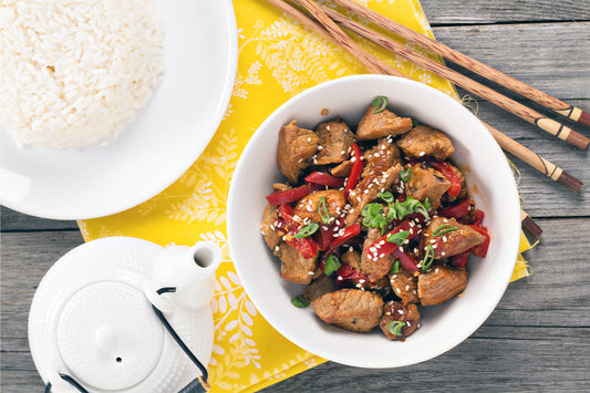 Ground Turkey Stir Fry That ’ s Big on Flavor and Protein