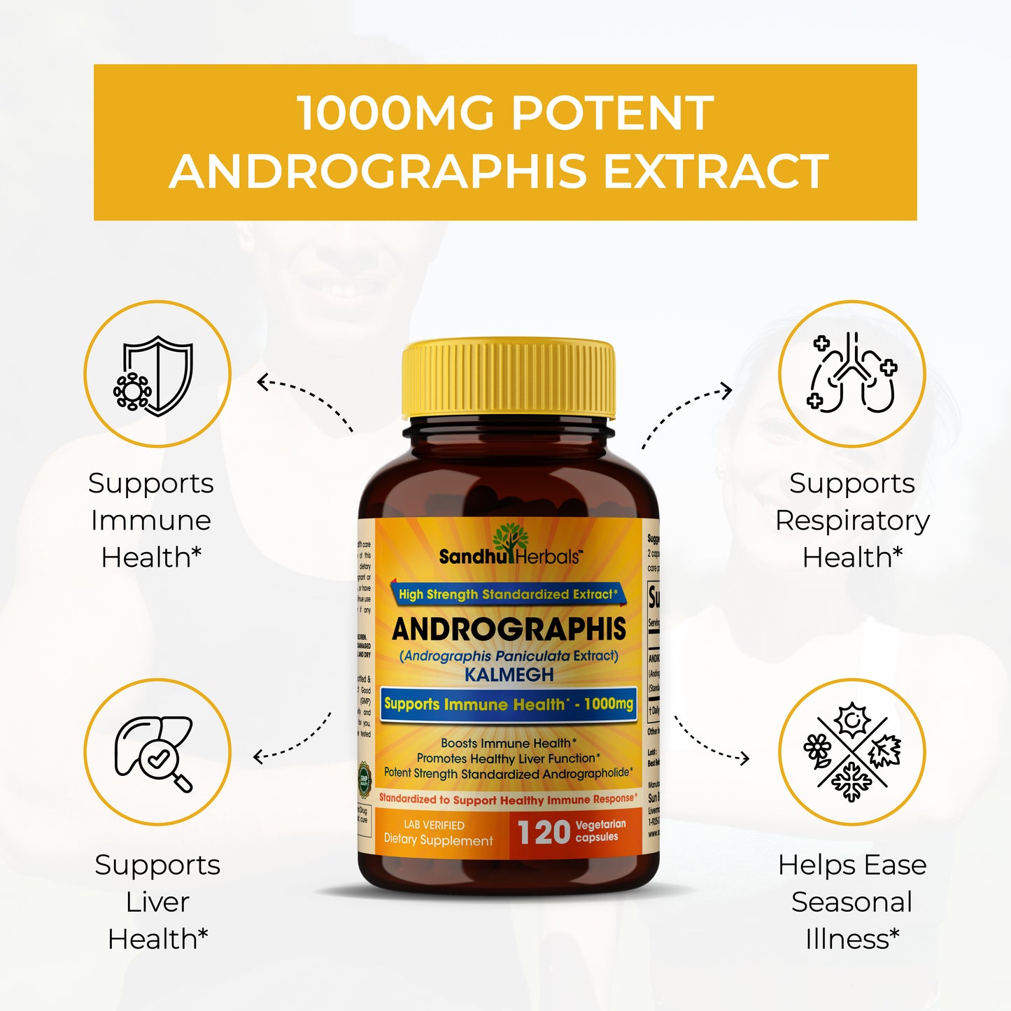 Andrographis Capsules 120 Ct