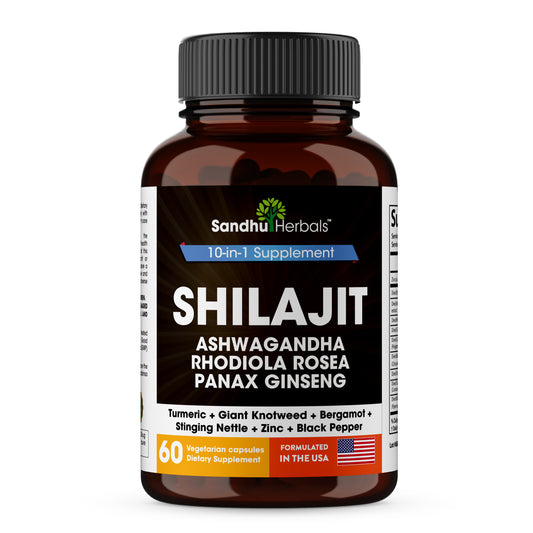 Shilajit 10-In-1 Capsules 60Ct