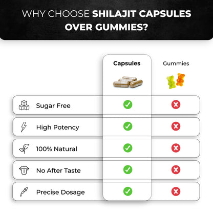 Shilajit 10-In-1 Capsules 60Ct